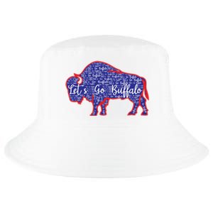 Lets Go Buffalo New York Buffalo Sports Fan Buffalo Cool Comfort Performance Bucket Hat