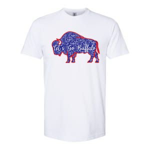 Lets Go Buffalo New York Buffalo Sports Fan Buffalo Softstyle CVC T-Shirt