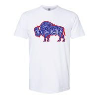 Lets Go Buffalo New York Buffalo Sports Fan Buffalo Softstyle CVC T-Shirt