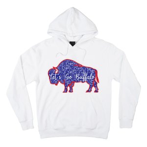 Lets Go Buffalo New York Buffalo Sports Fan Buffalo Hoodie