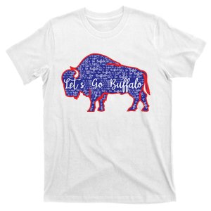 Lets Go Buffalo New York Buffalo Sports Fan Buffalo T-Shirt