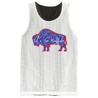 Lets Go Buffalo New York Buffalo Sports Fan Buffalo Mesh Reversible Basketball Jersey Tank