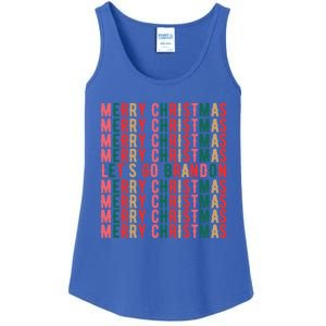 LetS Go Brandon Christmas Antibiden Conservative Holiday Gift Ladies Essential Tank