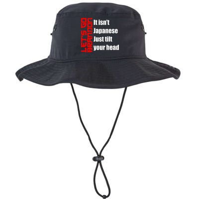 Let's Go Brandon It Isn't Japanese Just Tilt Your Head Bucket Hat
