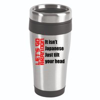 Let's Go Brandon It Isn't Japanese Just Tilt Your Head 16oz Travel Tumbler