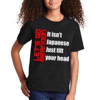 Let's Go Brandon It Isn't Japanese Just Tilt Your Head Kids T-Shirt