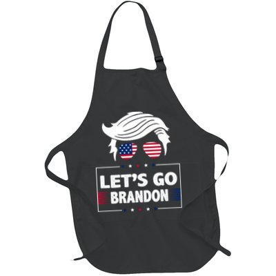 Let's Go Brandon USA Hipster Republican FJB Anti Biden Chant Apron