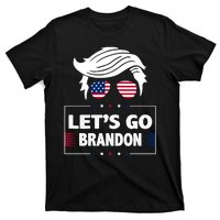 Let's Go Brandon USA Hipster Republican FJB Anti Biden Chant T-Shirt