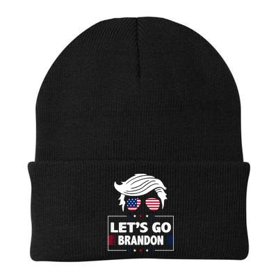 Let's Go Brandon USA Hipster Republican FJB Anti Biden Chant Beanie
