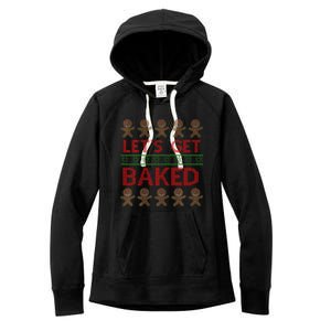 LetS Get Baked Women's Fleece Hoodie