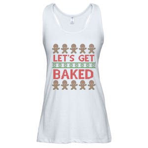 LetS Get Baked Ladies Essential Flowy Tank