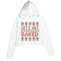 LetS Get Baked Crop Fleece Hoodie