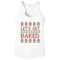 LetS Get Baked Ladies PosiCharge Competitor Racerback Tank