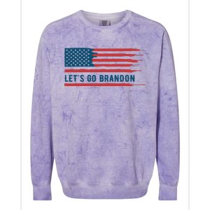 Let's Go Brandon Lets Go Brandon, Lets Go Brandon Let's Go Brandon Colorblast Crewneck Sweatshirt