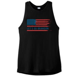 Let's Go Brandon Lets Go Brandon, Lets Go Brandon Let's Go Brandon Ladies PosiCharge Tri-Blend Wicking Tank