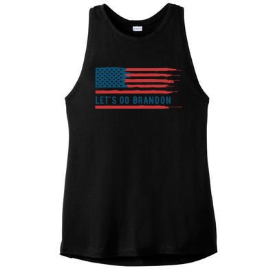 Let's Go Brandon Lets Go Brandon, Lets Go Brandon Let's Go Brandon Ladies PosiCharge Tri-Blend Wicking Tank