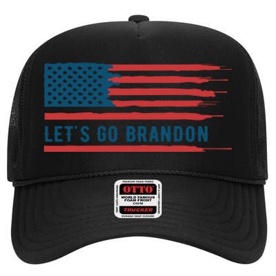 Let's Go Brandon Lets Go Brandon, Lets Go Brandon Let's Go Brandon High Crown Mesh Back Trucker Hat