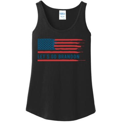 Let's Go Brandon Lets Go Brandon, Lets Go Brandon Let's Go Brandon Ladies Essential Tank