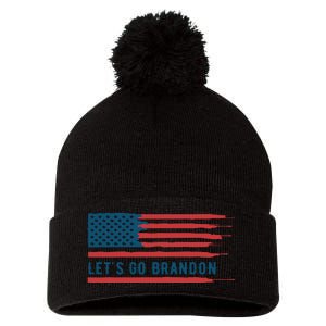 Let's Go Brandon Lets Go Brandon, Lets Go Brandon Let's Go Brandon Pom Pom 12in Knit Beanie