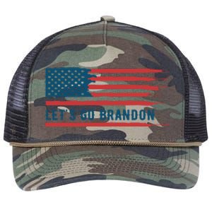 Let's Go Brandon Lets Go Brandon, Lets Go Brandon Let's Go Brandon Retro Rope Trucker Hat Cap