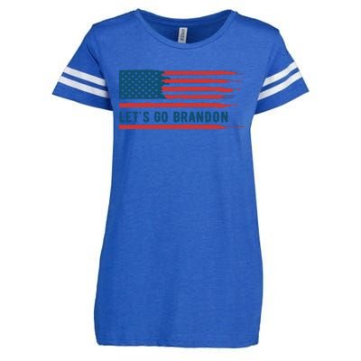 Let's Go Brandon Lets Go Brandon, Lets Go Brandon Let's Go Brandon Enza Ladies Jersey Football T-Shirt