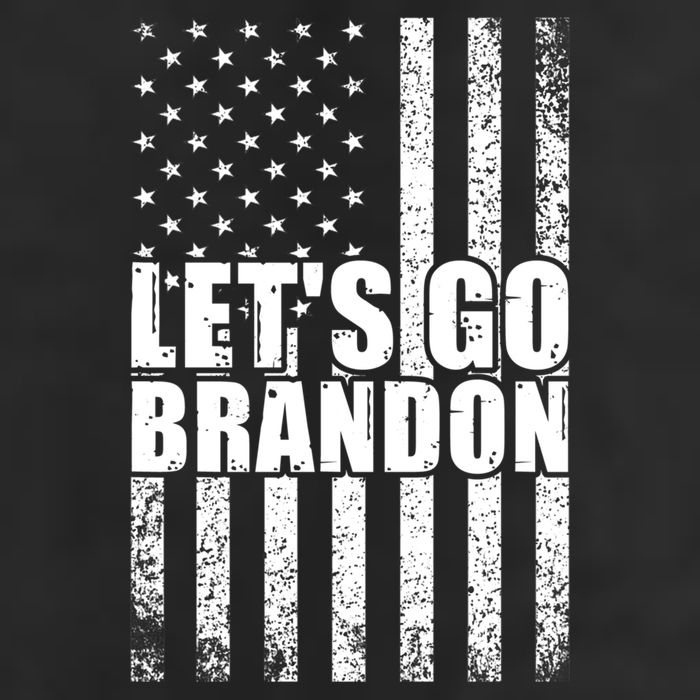LetS Go Brandon Conservative Anti Liberal Us Flag Gift 25L Jumbo Tote