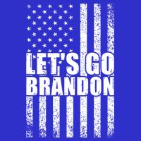 LetS Go Brandon Conservative Anti Liberal Us Flag Gift Zip Tote Bag