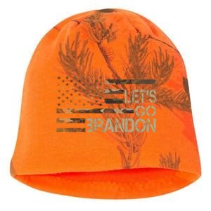 Let's Go Brandon Military Camo FJB Biden Chant Flag Kati - Camo Knit Beanie