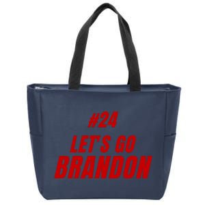 Let's Go Brandon Conservative Zip Tote Bag