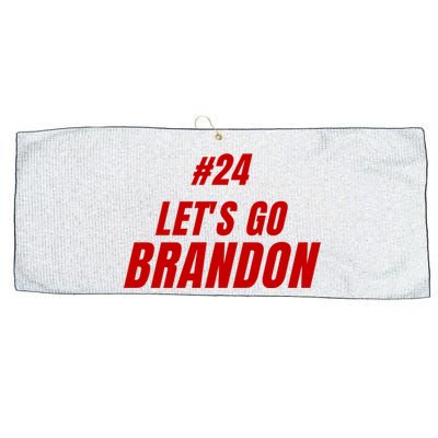 Let's Go Brandon Conservative Large Microfiber Waffle Golf Towel