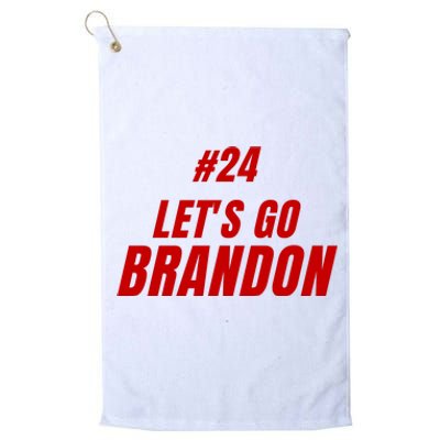 Let's Go Brandon Conservative Platinum Collection Golf Towel