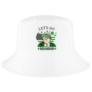 Let's Go Brandon St Patrick's Day Trump Funny Political Cool Comfort Performance Bucket Hat