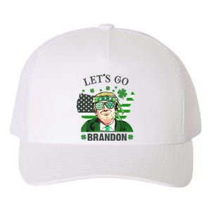 Let's Go Brandon St Patrick's Day Trump Funny Political Yupoong Adult 5-Panel Trucker Hat