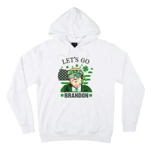 Let's Go Brandon St Patrick's Day Trump Funny Political Hoodie