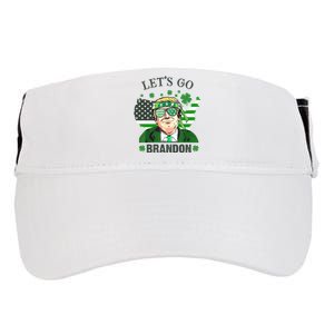 Let's Go Brandon St Patrick's Day Trump Funny Political Adult Drive Performance Visor