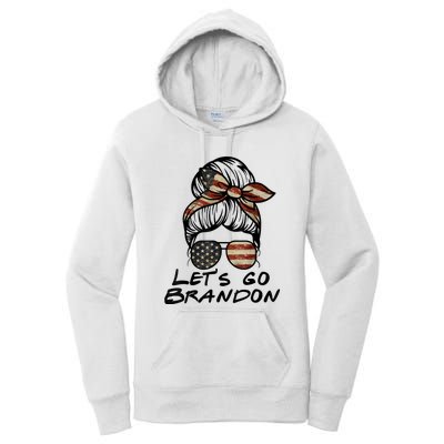 Lets Go Brandon, Let's Go Brandon, Conservative, Anti Liberal Women's Pullover Hoodie