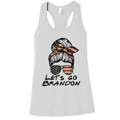 Lets Go Brandon, Let's Go Brandon, Conservative, Anti Liberal Women's Racerback Tank