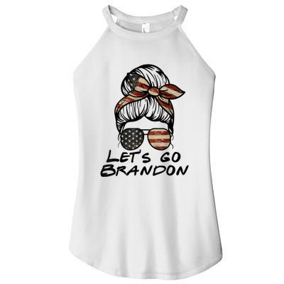 Lets Go Brandon, Let's Go Brandon, Conservative, Anti Liberal Women’s Perfect Tri Rocker Tank