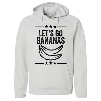 Lets Go Bananas Performance Fleece Hoodie