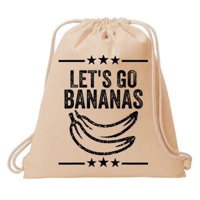 Lets Go Bananas Drawstring Bag