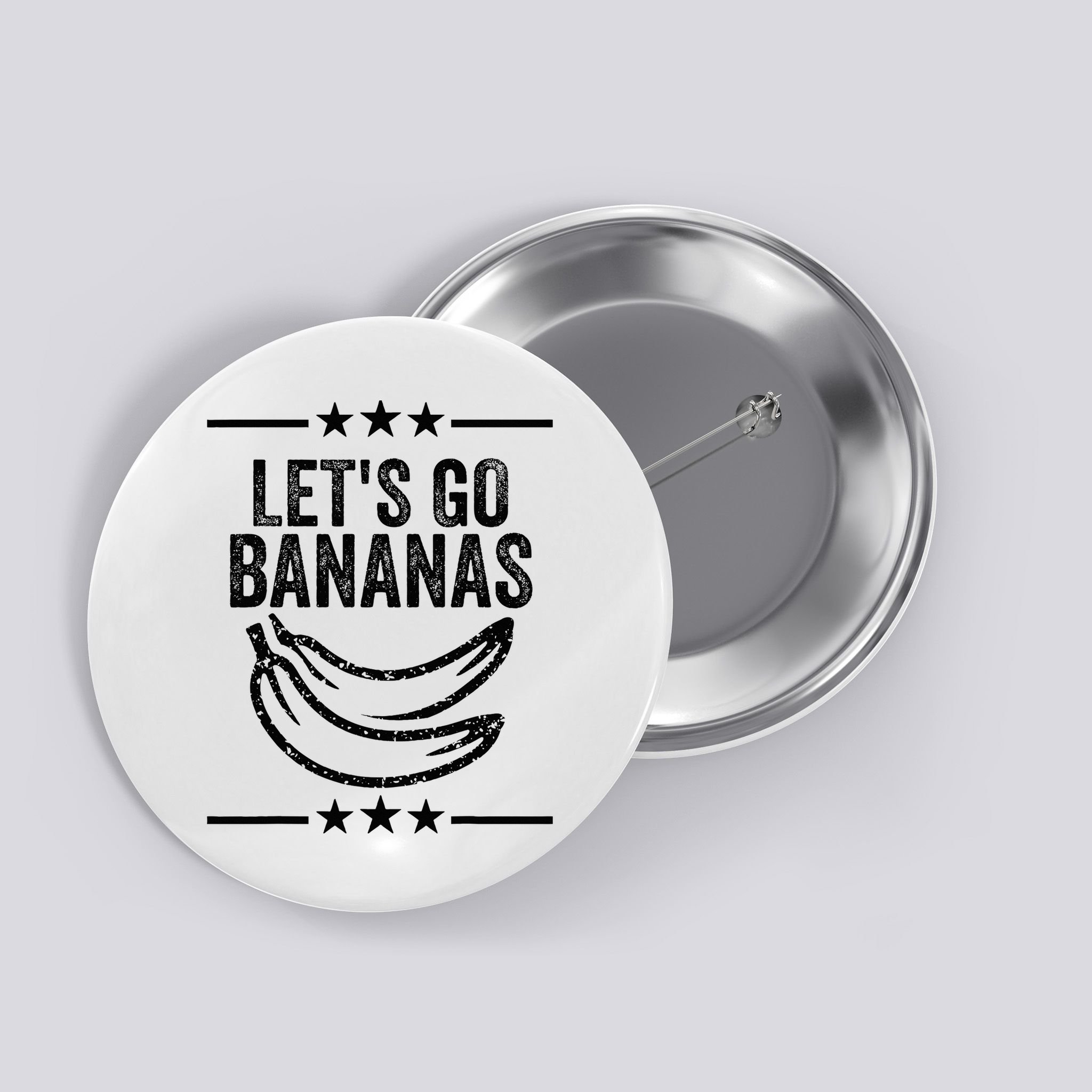 Lets Go Bananas Button
