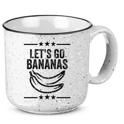 Lets Go Bananas 15oz Campfire Ceramic Mug