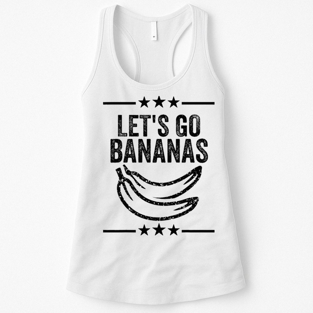 Lets Go Bananas Womens Tank Top