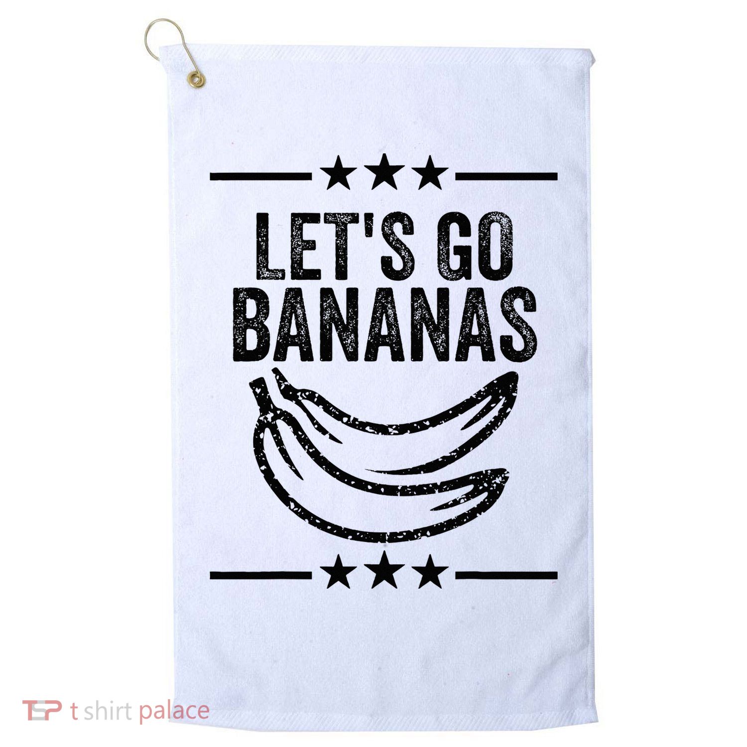 Lets Go Bananas Golf Towel