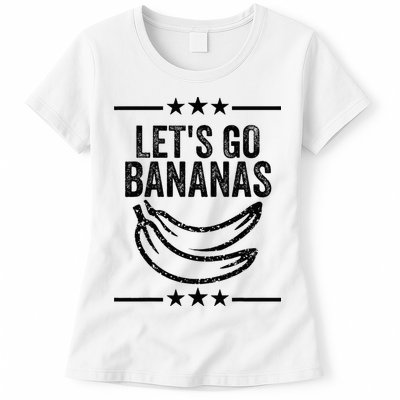 Lets Go Bananas Womens T-Shirt