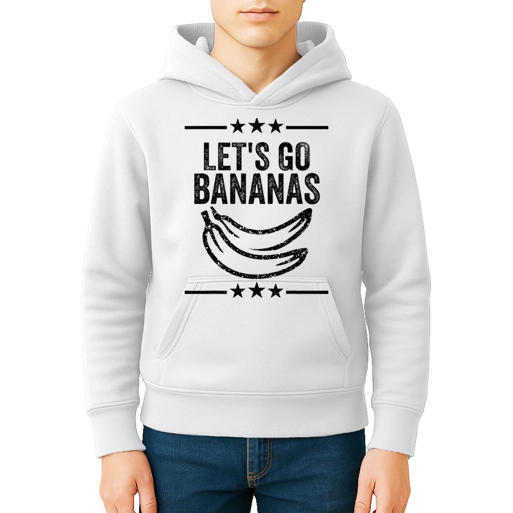 Lets Go Bananas Kids Hoodie