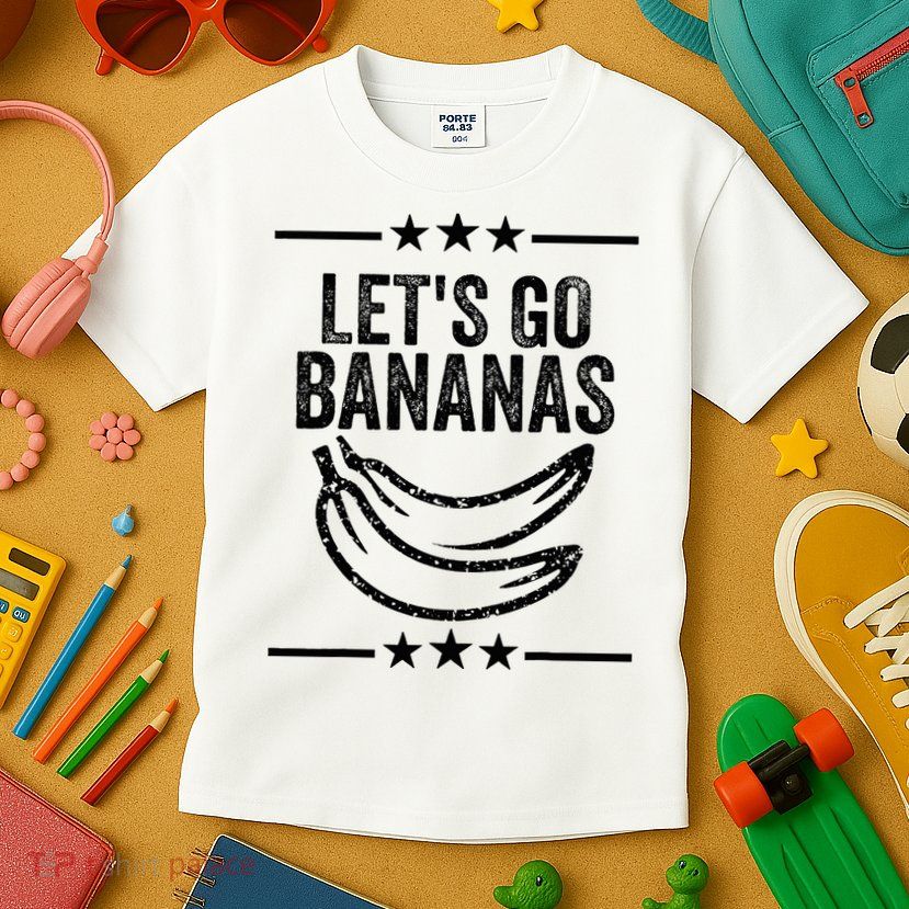 Lets Go Bananas Kids T-Shirt