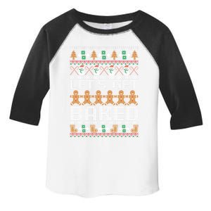 LetS Get Baked Ugly Christmas Cute Gift Holiday Cookie Cute Gift Toddler Fine Jersey T-Shirt