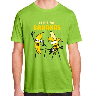 Let's Go Banana Squad Funny Dancing Banana Adult ChromaSoft Performance T-Shirt