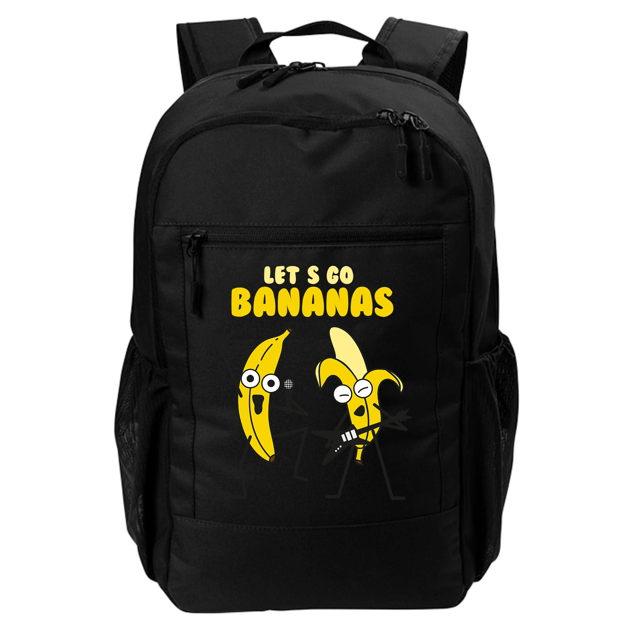 Let's Go Banana Squad Funny Dancing Banana Backpack